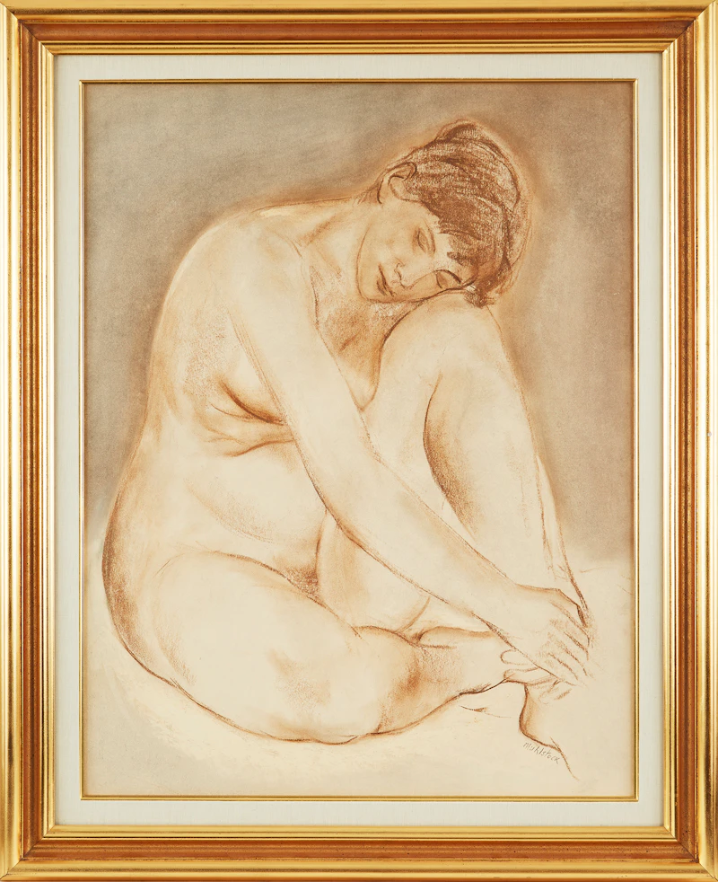 Nu féminin by Louis Muhlstock