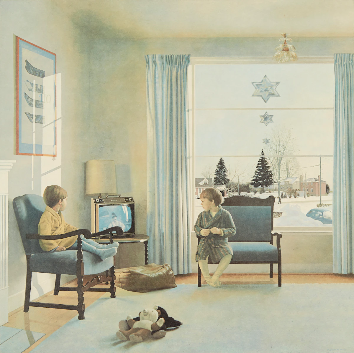 Jack Chambers, Sunday Morning no.2, photolithograph