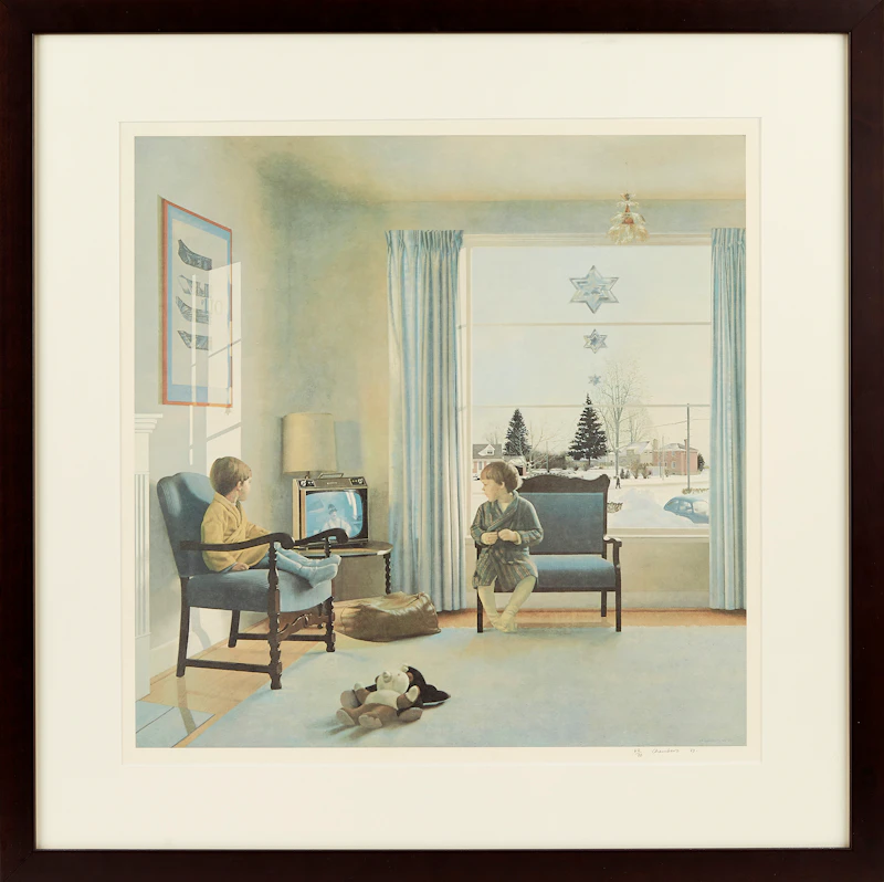 Jack Chambers, Sunday Morning no.2, photolithograph - view 2