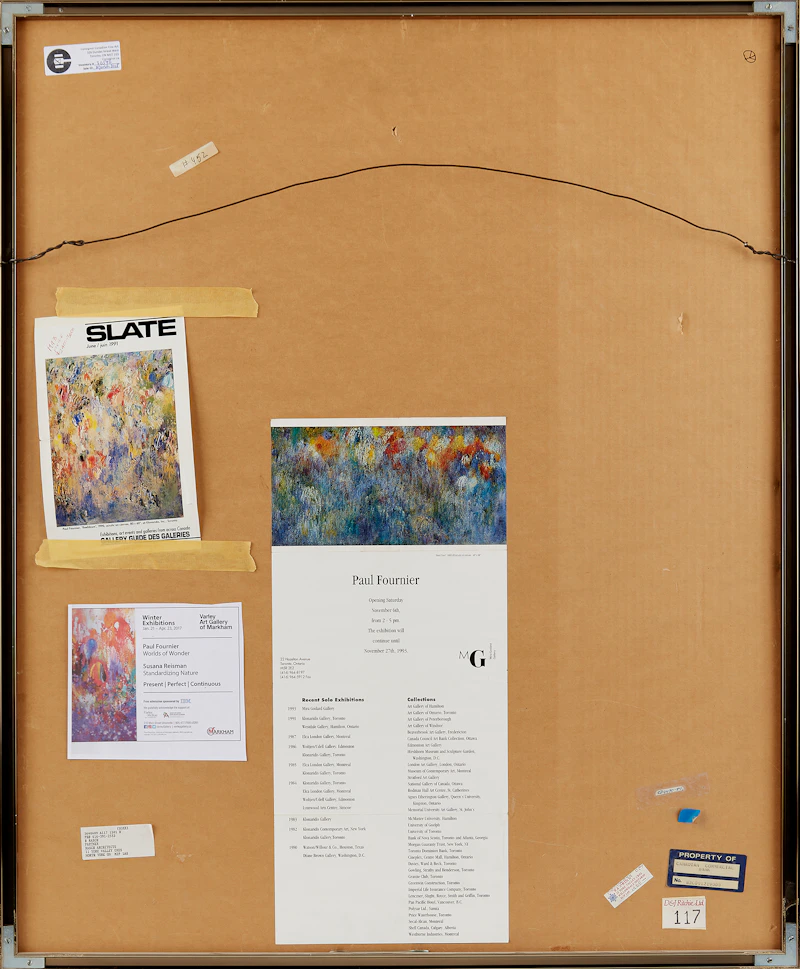 Paul Fournier, Gulf Coast Window #3, acrylic on paper - view 3