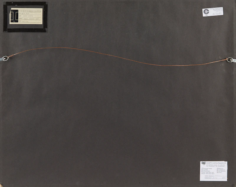 Dennis Eugene Norman Burton, Thigh Highs, pencil drawing, 1965 - view 3