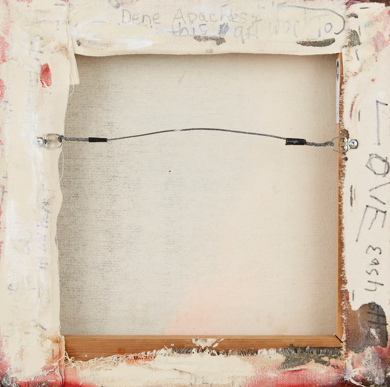 Jane Ash Poitras, Apache Dene, mixed media on canvas, 2014 - view 2