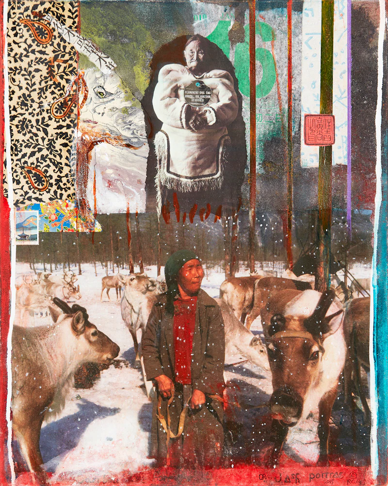 16 Caribou by Jane Ash Poitras
