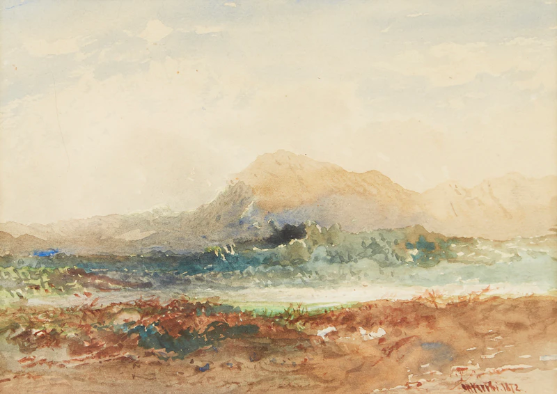 Shoreline Landscape by Otto Reinhold Jacobi