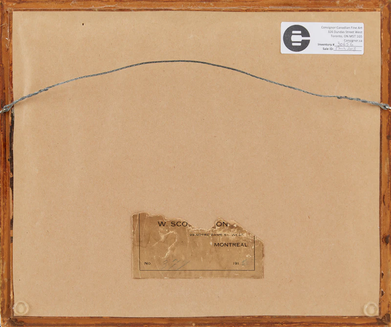 Otto Reinhold Jacobi, Shoreline Landscape, watercolour, 1872 - view 3
