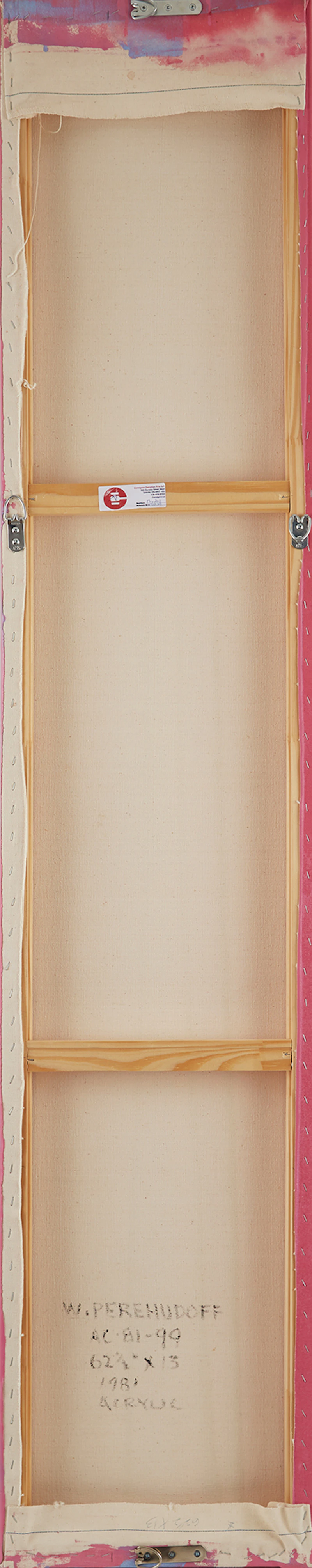 William Perehudoff, AC-81-99, acrylic on canvas, 1981 - view 2