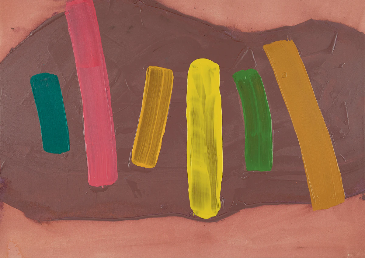 William Perehudoff, AC-86-39, acrylic on canvas, 1986