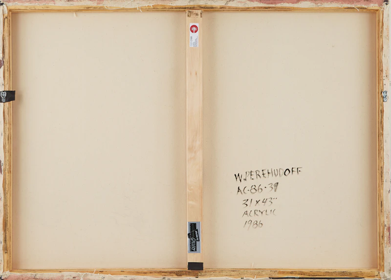 William Perehudoff, AC-86-39, acrylic on canvas, 1986 - view 2