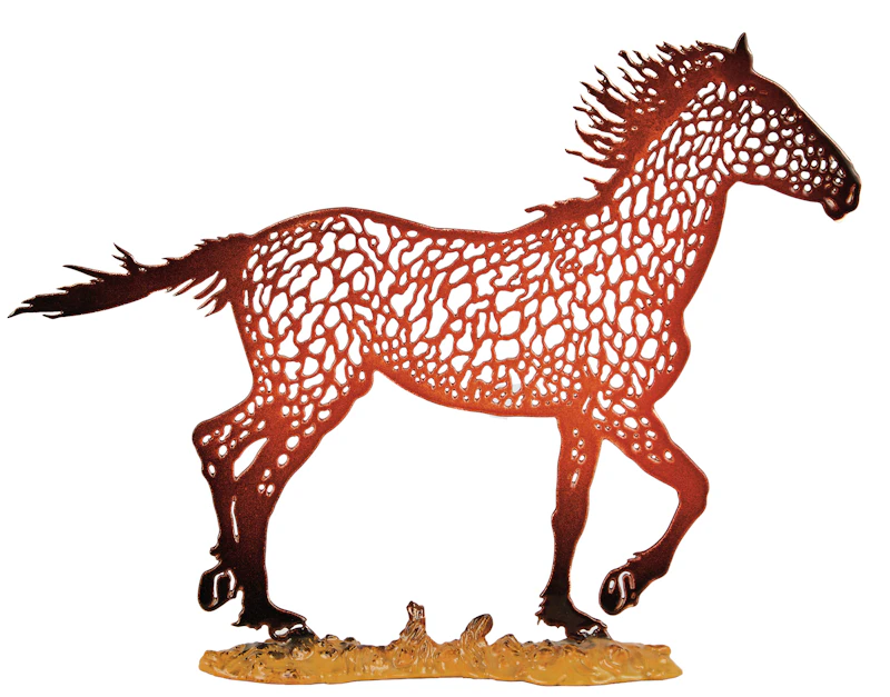 Joe Fafard, Capillery III, laser-cut steel with powder coating, 2008 - view 4