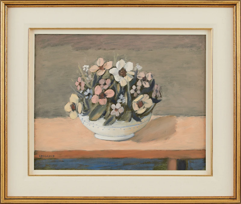 Stanley Morel Cosgrove, Bouquet, oil on panel - view 2