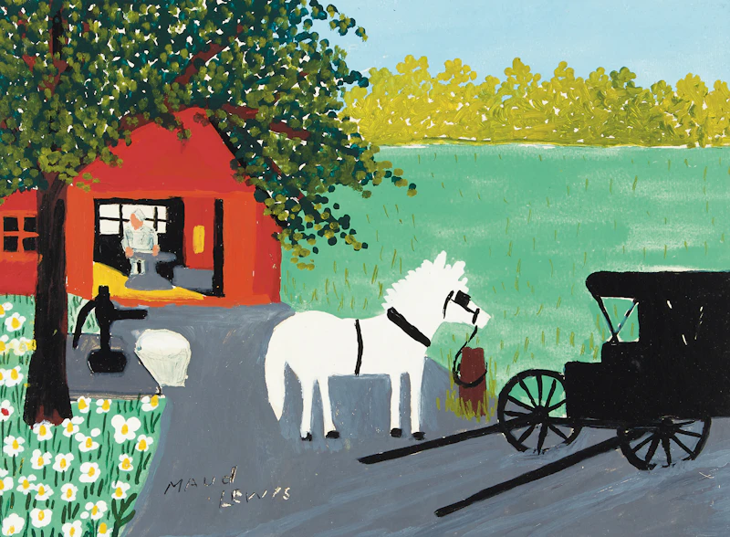 Maud Lewis, The Blacksmith Shop
