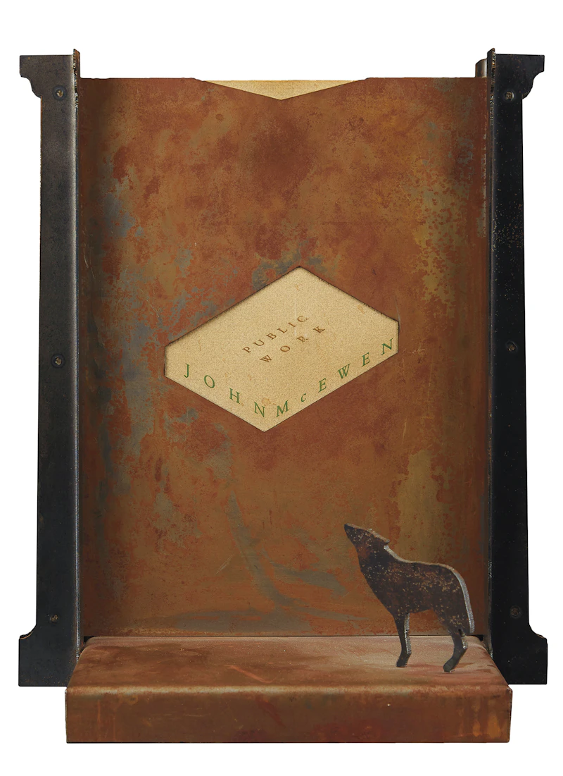 John McEwen, Maquette for Boat Sight, steel and wood sculpture, circa 1983 - view 5