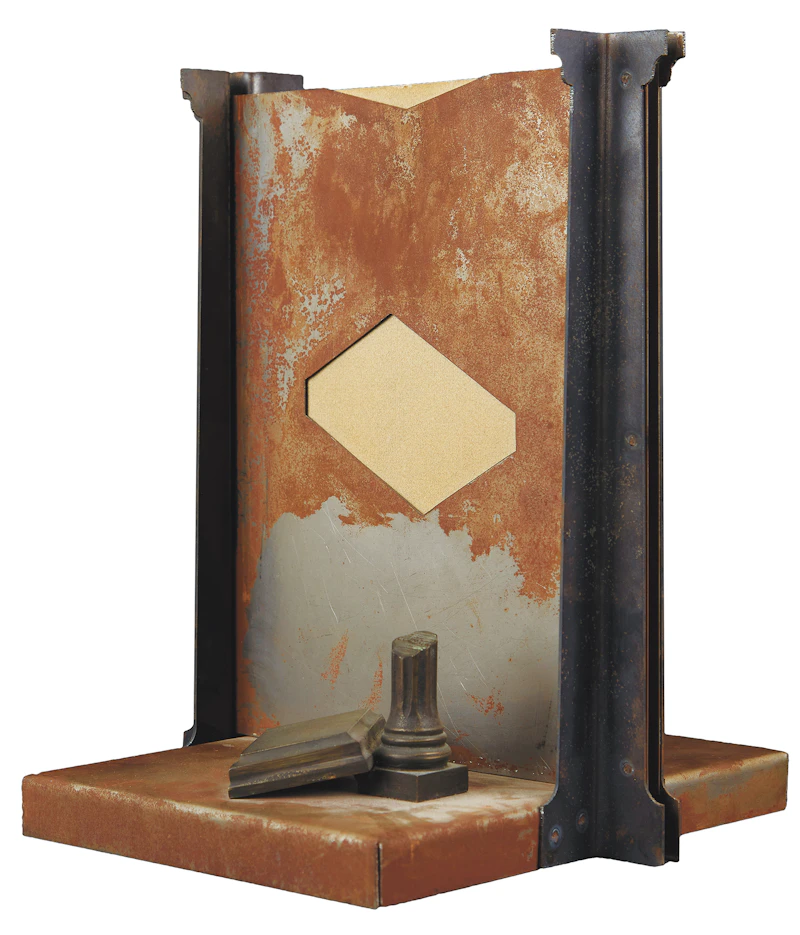 John McEwen, Maquette for Boat Sight, steel and wood sculpture, circa 1983 - view 8