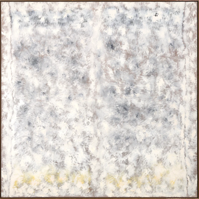 Jean Albert McEwen, Les fiançailles no. 5, oil on canvas, 1976 - view 2