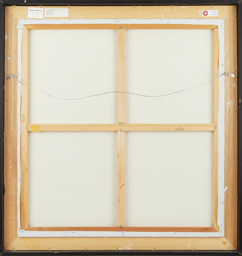 Daphne Odjig, Family Ties, acrylic on canvas, 1981 - view 3