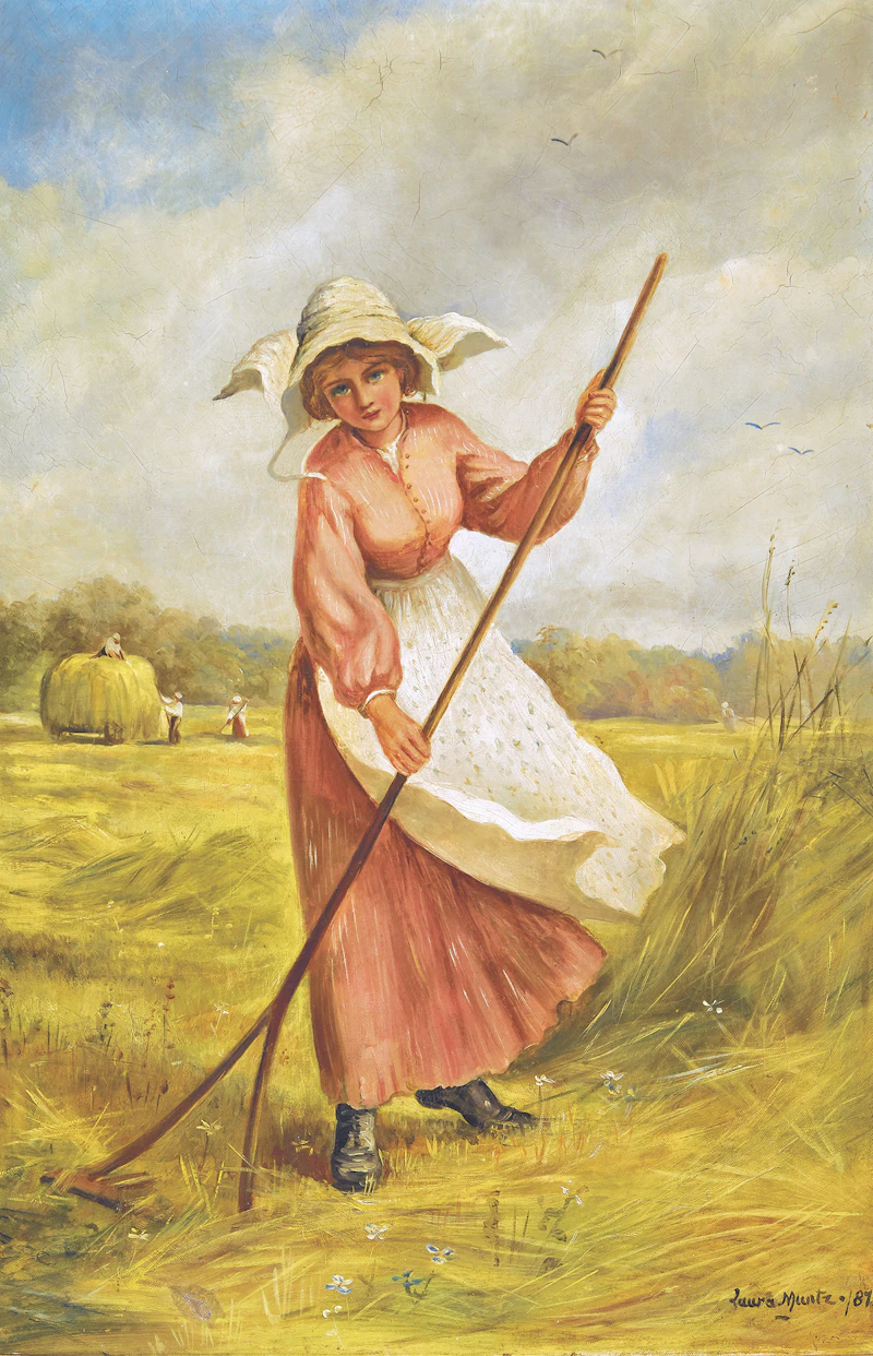 Laura Adeline Muntz Lyall, Woman in the Field