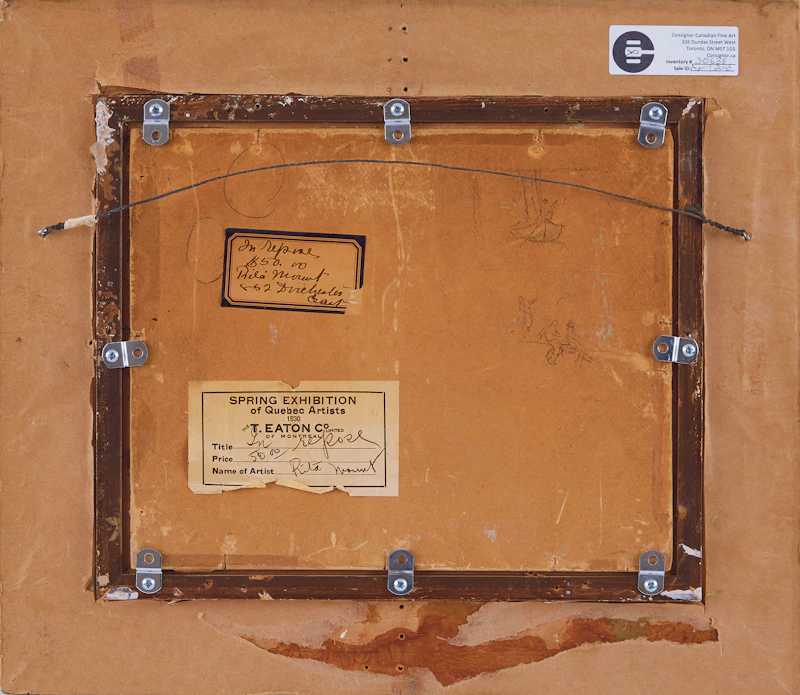 Rita Mount, In Repose, oil on canvas - view 3
