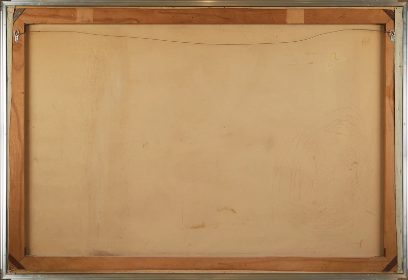 Walter Hawley Yarwood, Autumn Woods, oil on canvas, 1957 - view 3