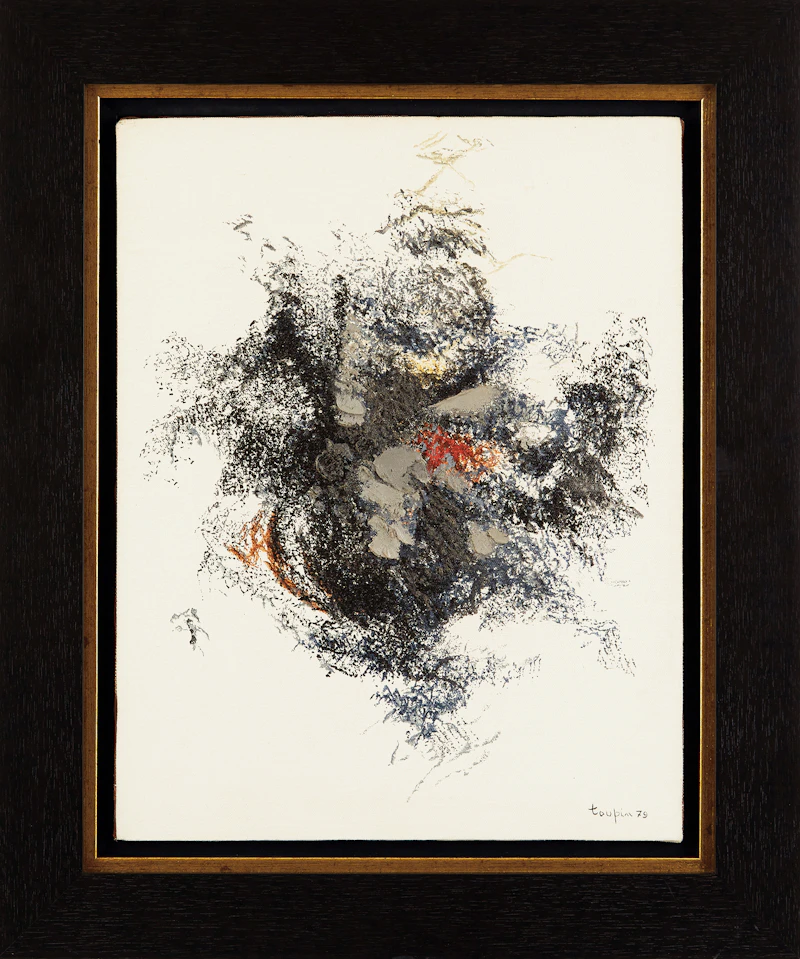 Fernand Toupin, Coin de nuit, acrylic on canvas, 1979 - view 2