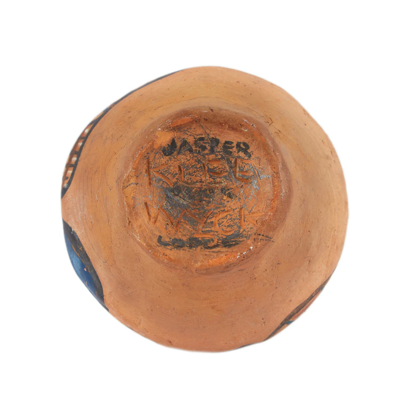 Emily Carr, Klee Wyck Pot, painted ceramic - view 5