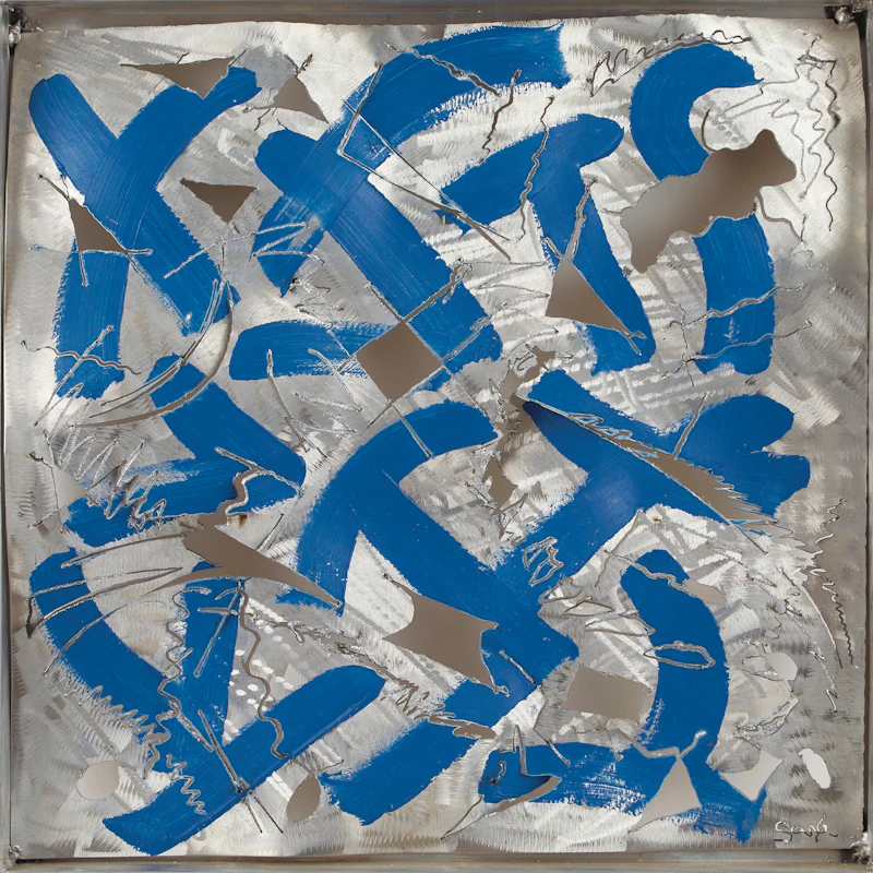 Henry Saxe, Jean Carignan, acrylic on aluminum, 2012 - view 2