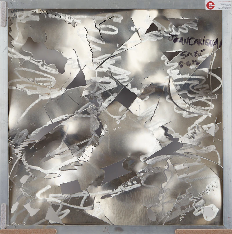 Henry Saxe, Jean Carignan, acrylic on aluminum, 2012 - view 3