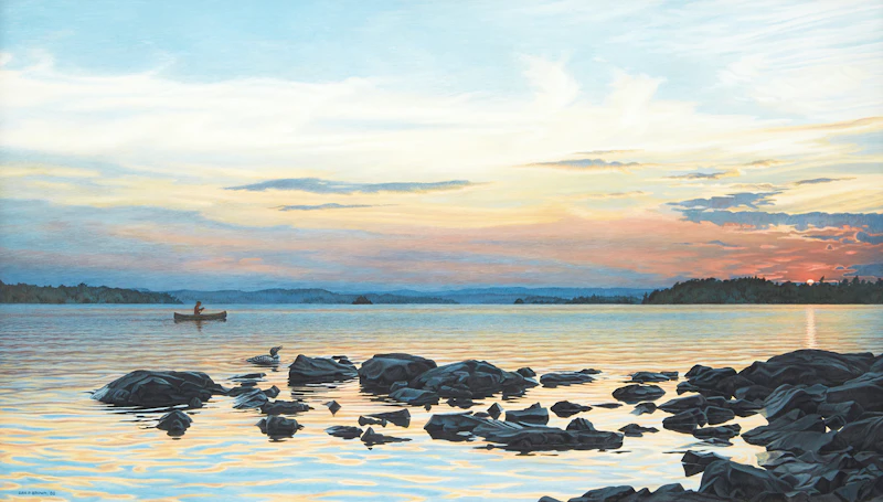 Landscape by Daniel Price Erichsen Brown