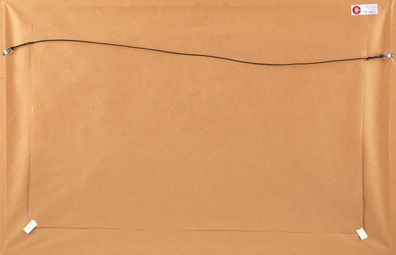 Daniel Price Erichsen Brown, Landscape, egg tempera on board, 1988 - view 3