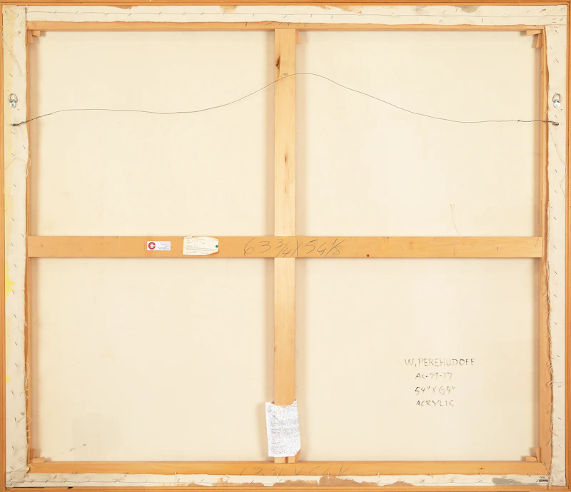 William Perehudoff, AC-79-17, acrylic on canvas, 1979 - view 3