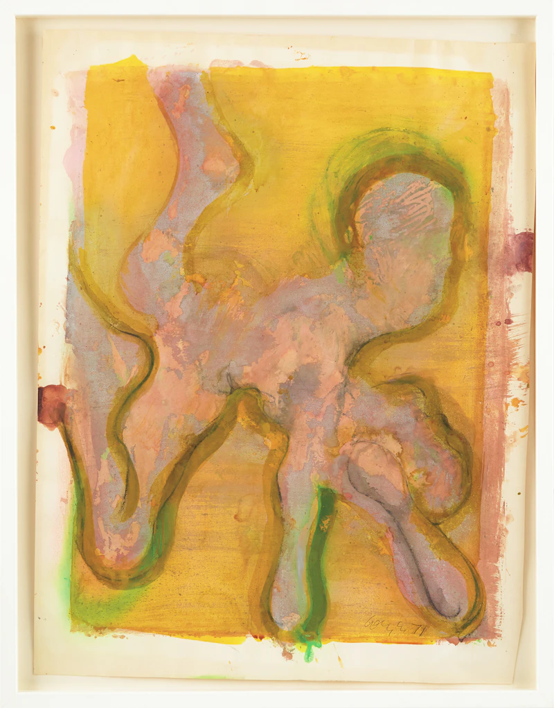 John Graham Coughtry, Sonada Variations, mixed media on paper - view 2