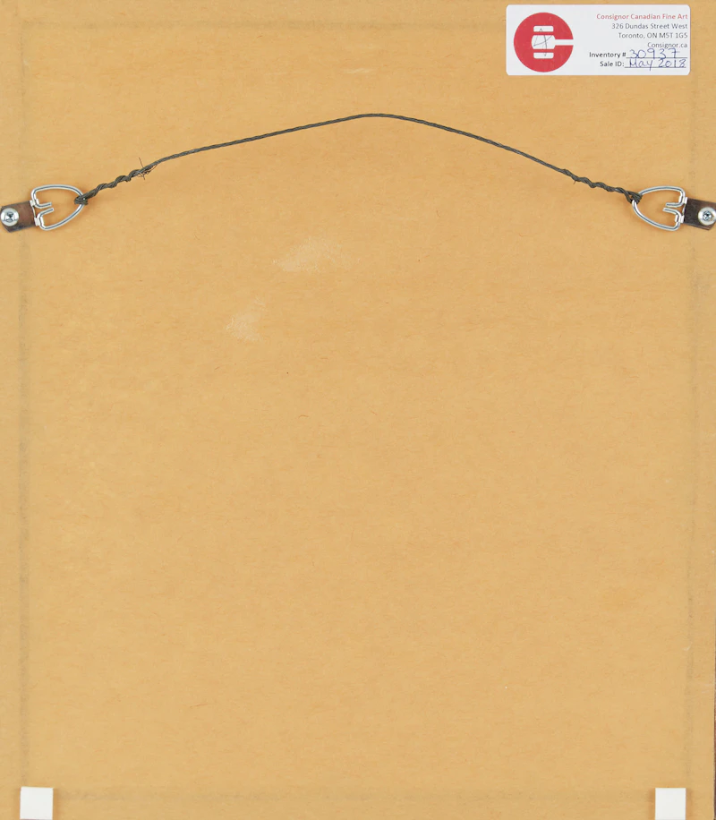 Joyce Wieland, White Snow Goose of Canada Crest, embroidery floss crest, 1971 - view 3