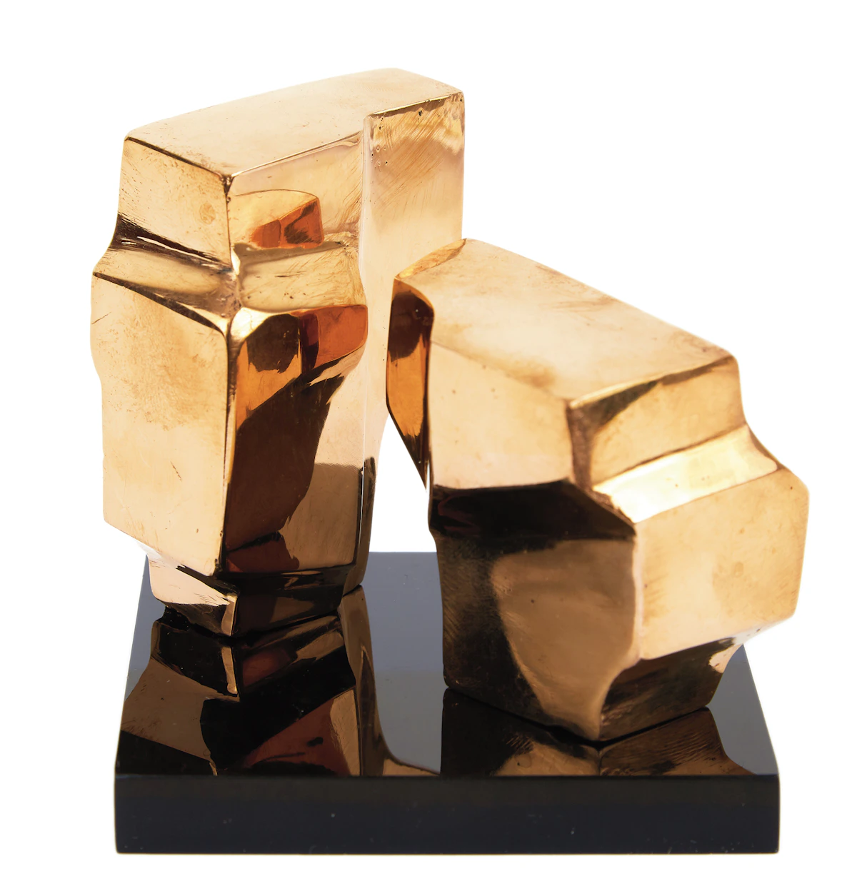 Yves Trudeau, Parvis et portail No. 30, polished bronze, 2005