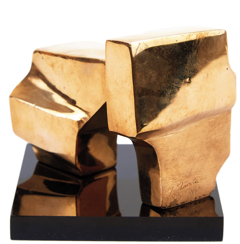 Yves Trudeau, Parvis et portail No. 30, polished bronze, 2005 - view 4
