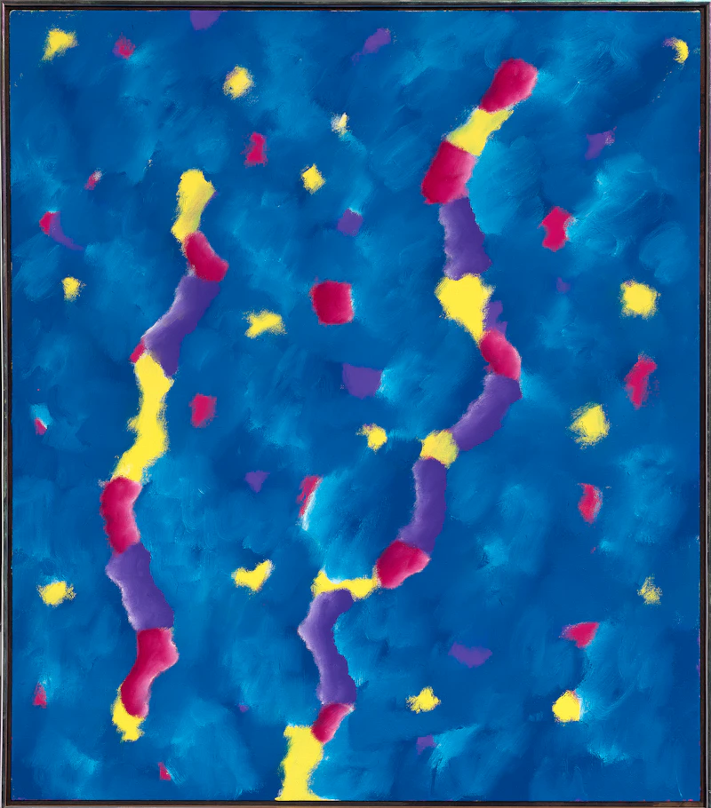 Gershon Iskowitz, Night Blues - G, oil on canvas, 1981 - view 2