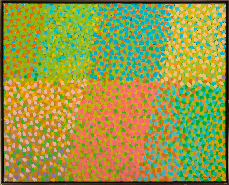 Ulysse Comtois, Lumière d’été X, oil on canvas, 1976 - view 2