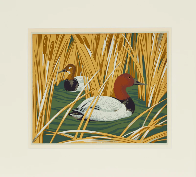 Alfred Joseph Casson, The Canvas-Back, colour silkscreen - view 2