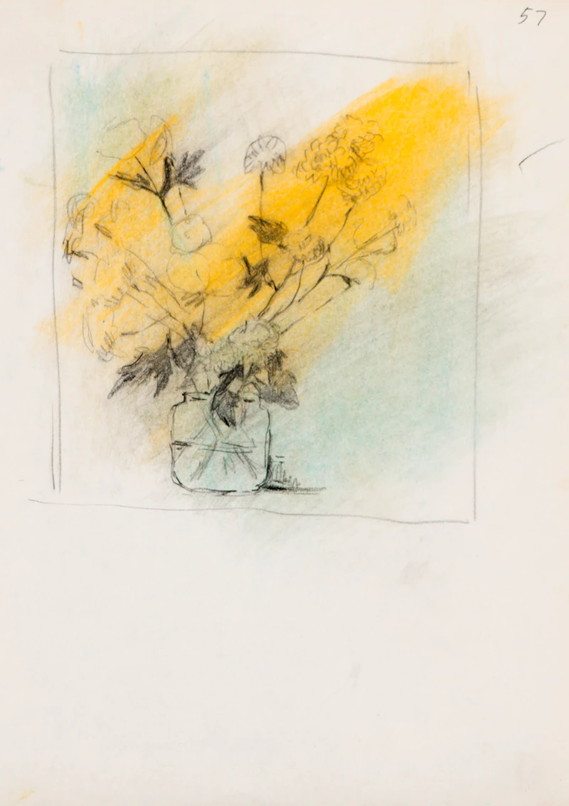 Rita Briansky, Rain; Self Portrait; After Modigliani; Streetcard, assorted media on paper (4) - view 3