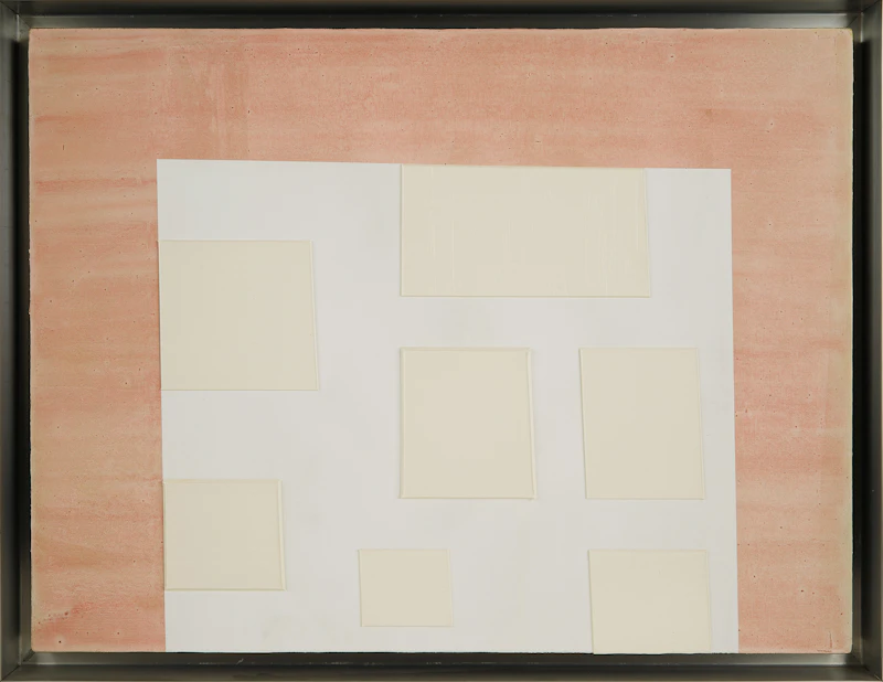 Jonathan Forrest, Whiteout, acrylic on canvas, 2009 - view 2