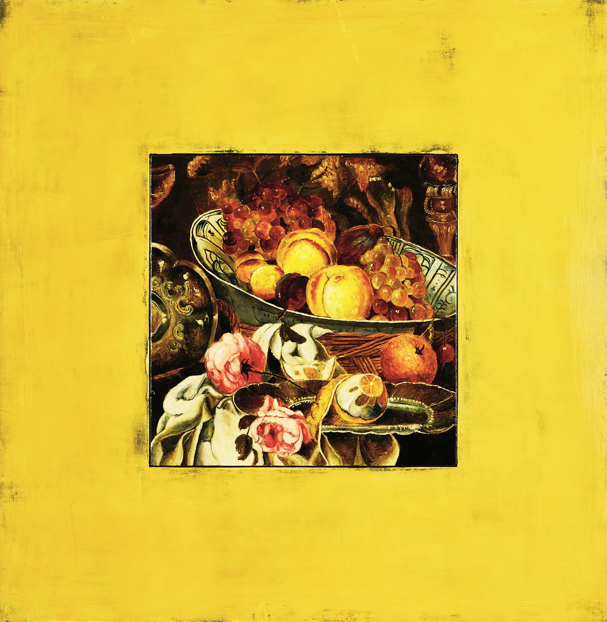 Tim Merrett, Still Life Abstraction (from Van Beijeren - 17th C.), oil on canvas, 2002
