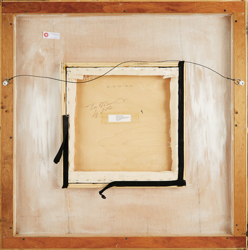 Tim Merrett, Still Life Abstraction (from Van Beijeren - 17th C.), oil on canvas, 2002 - view 3