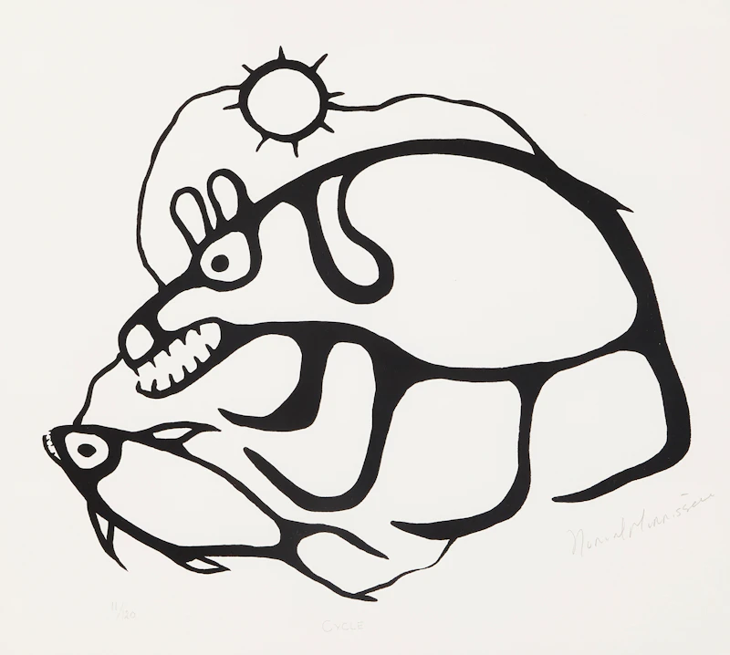 Cycle by Norval Morrisseau