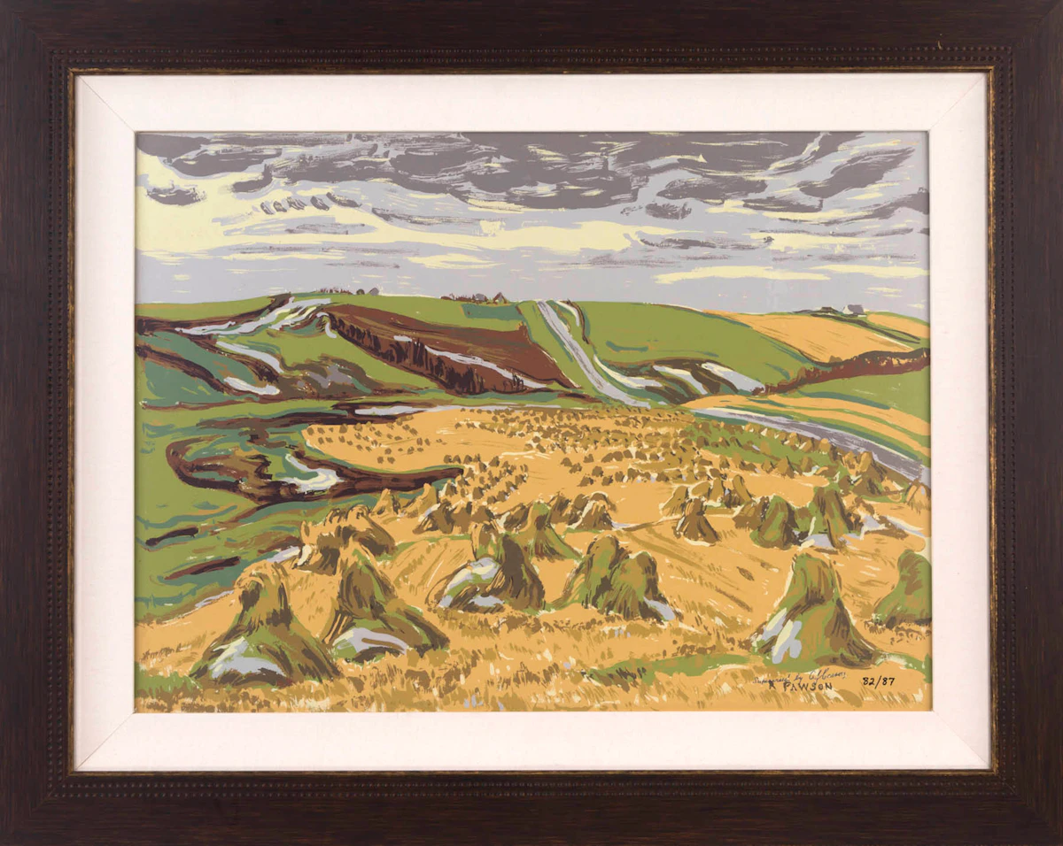 Ruth Pawson, Late Harvest, sampson-matthews silkscreen