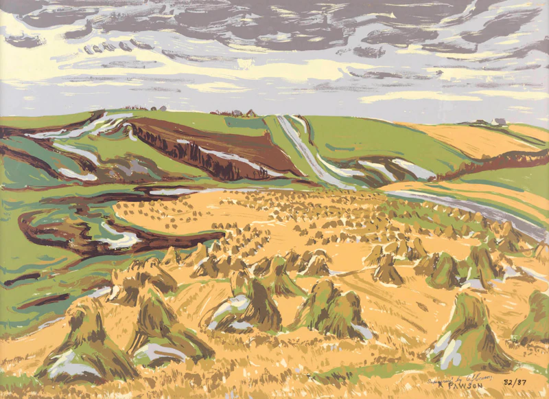 Ruth Pawson, Late Harvest, sampson-matthews silkscreen - view 2
