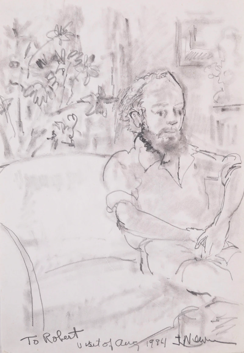 John Beatty Newman, Selection of 4 Artworks, mixed media - view 3