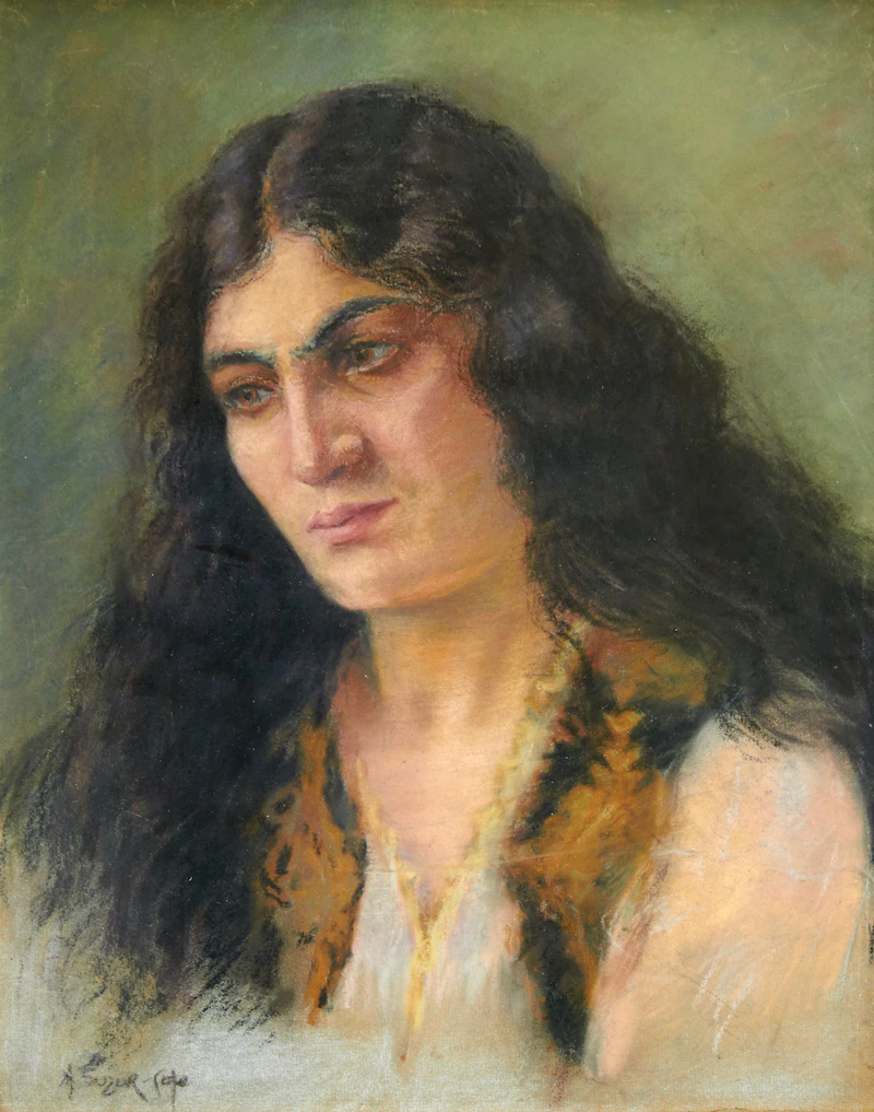 Paysanne du village de Warwick by Marc-Aurèle de Foy Suzor-Coté