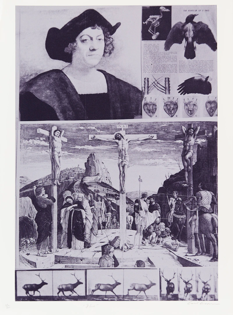 Carl Beam, Flux, colour silkscreen - view 2