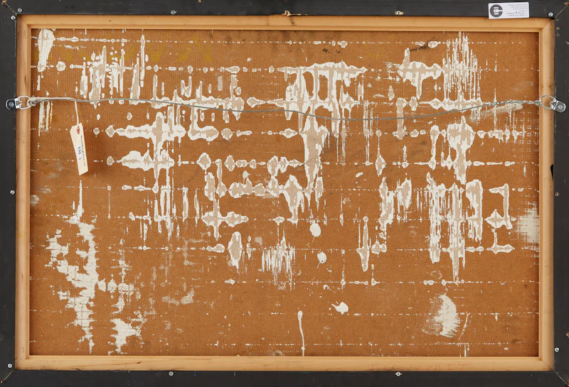Jack Reppen, Untitled, oil on board, 1962 - view 3