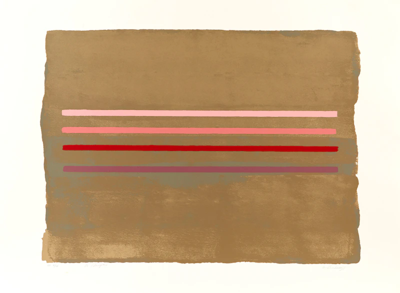 William Perehudoff, La Plonge #10, colour lithograph - view 2