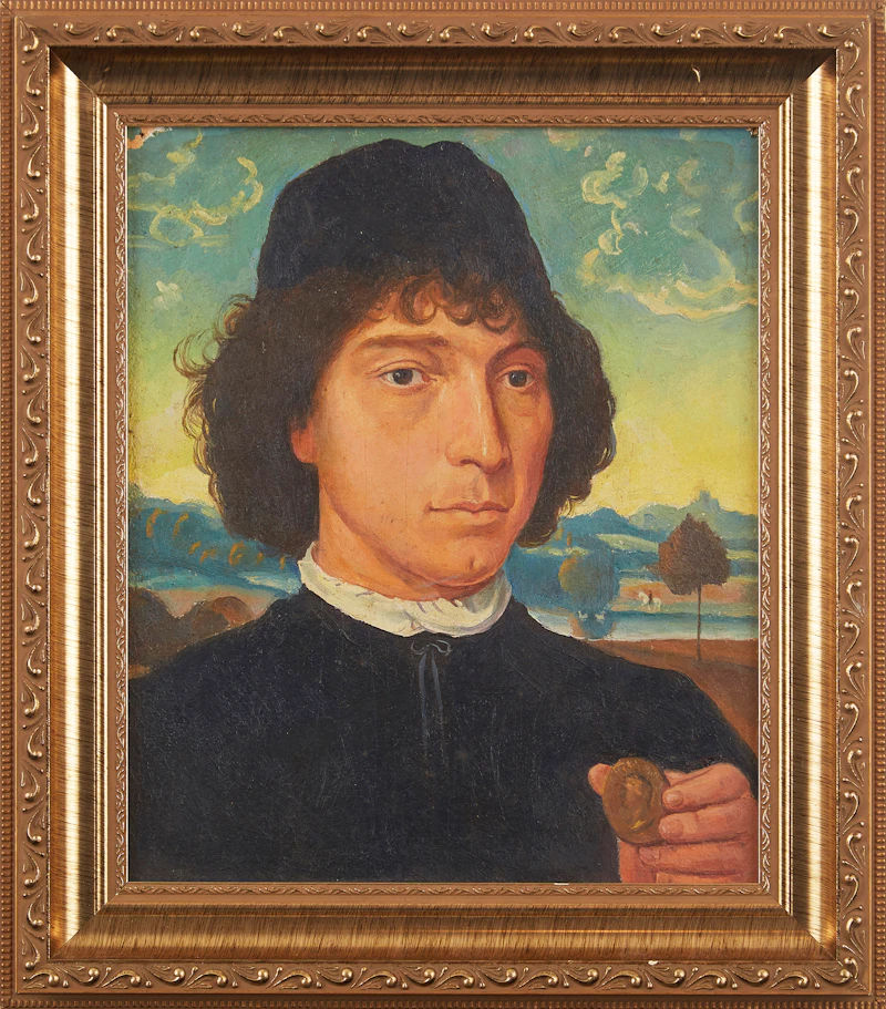 Frederick Stanley Haines, The Gold Medal Winner, oil on board - view 2
