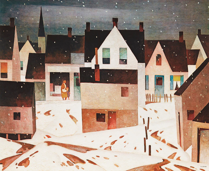 Alfred Joseph Casson, Autumn Afternoon; Haliburton; Late Flurry, three colour serigraphs - view 5